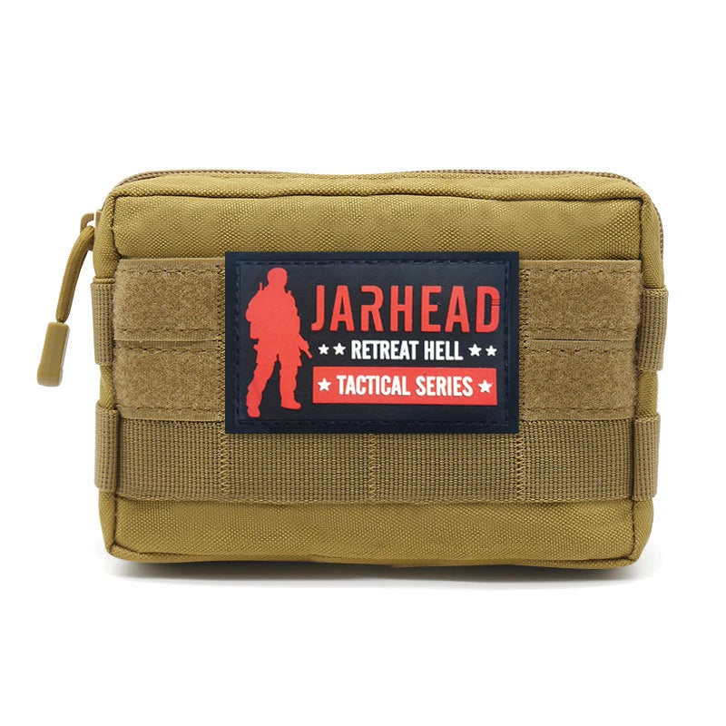 Utility MOLLE Tactical Admin Pouch Outdoor 600D Nylon EDC Tool Organizer Bag for Camping Hunting Hiking Backpack Vest Accessory