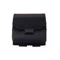 Tactical Utility Pouch Nylon EDC Small Gear Bag Velcro Flap MOLLE Compatible for Hiking Camping Outdoor