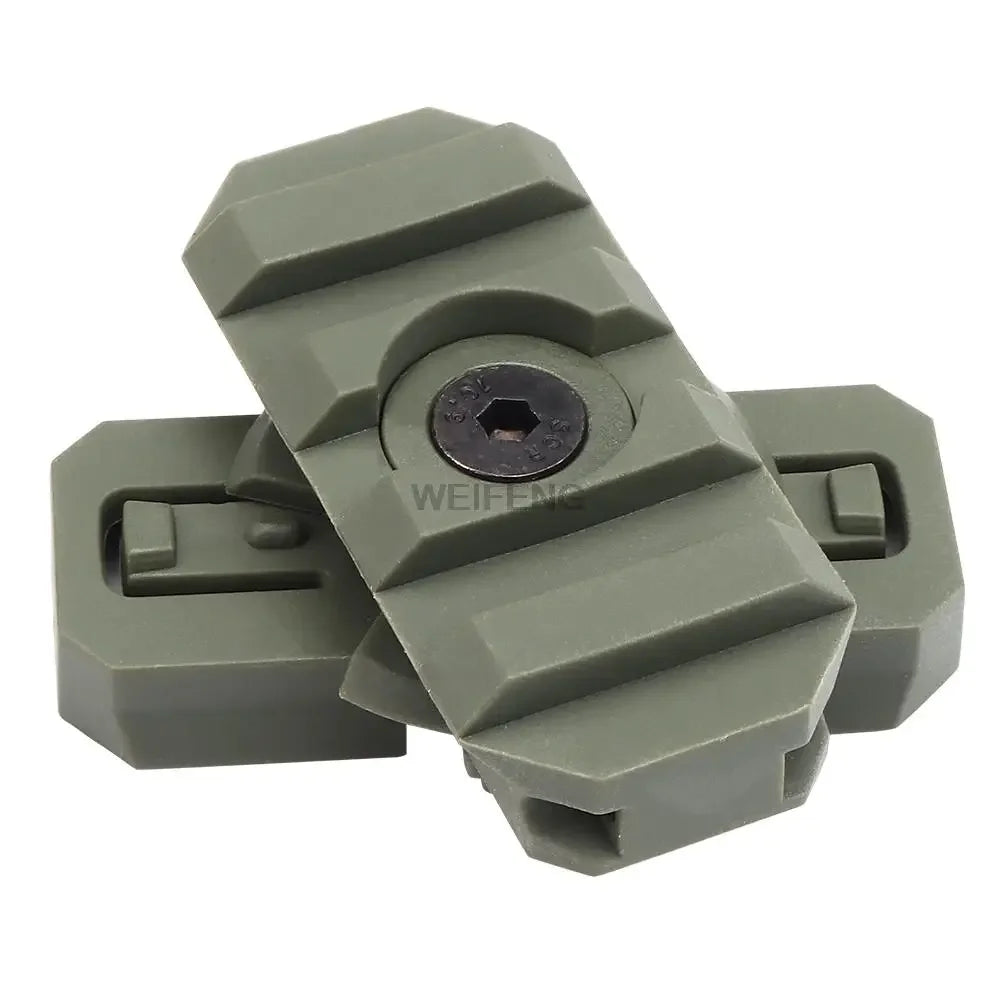 2PCS 19mm Tactical Helmet Side Rail Mount Adapter 360 Degree Guide Rotation Fast Helmet Rail Hunting Accessories