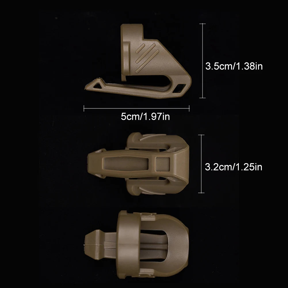 Tactical Flashlight Holder Multifunction Portable Flashlight Clip Tactical Flashlight Adapter Tactical Equipment Accessories