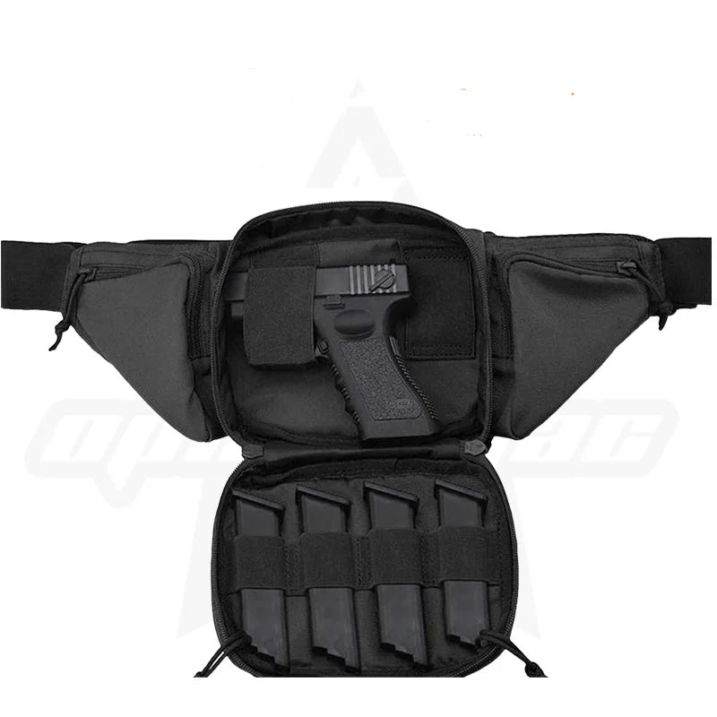 OPHIDIANTAC Outdoor sports Safari mountain camping with nylon Fanny pack hiking phone bag