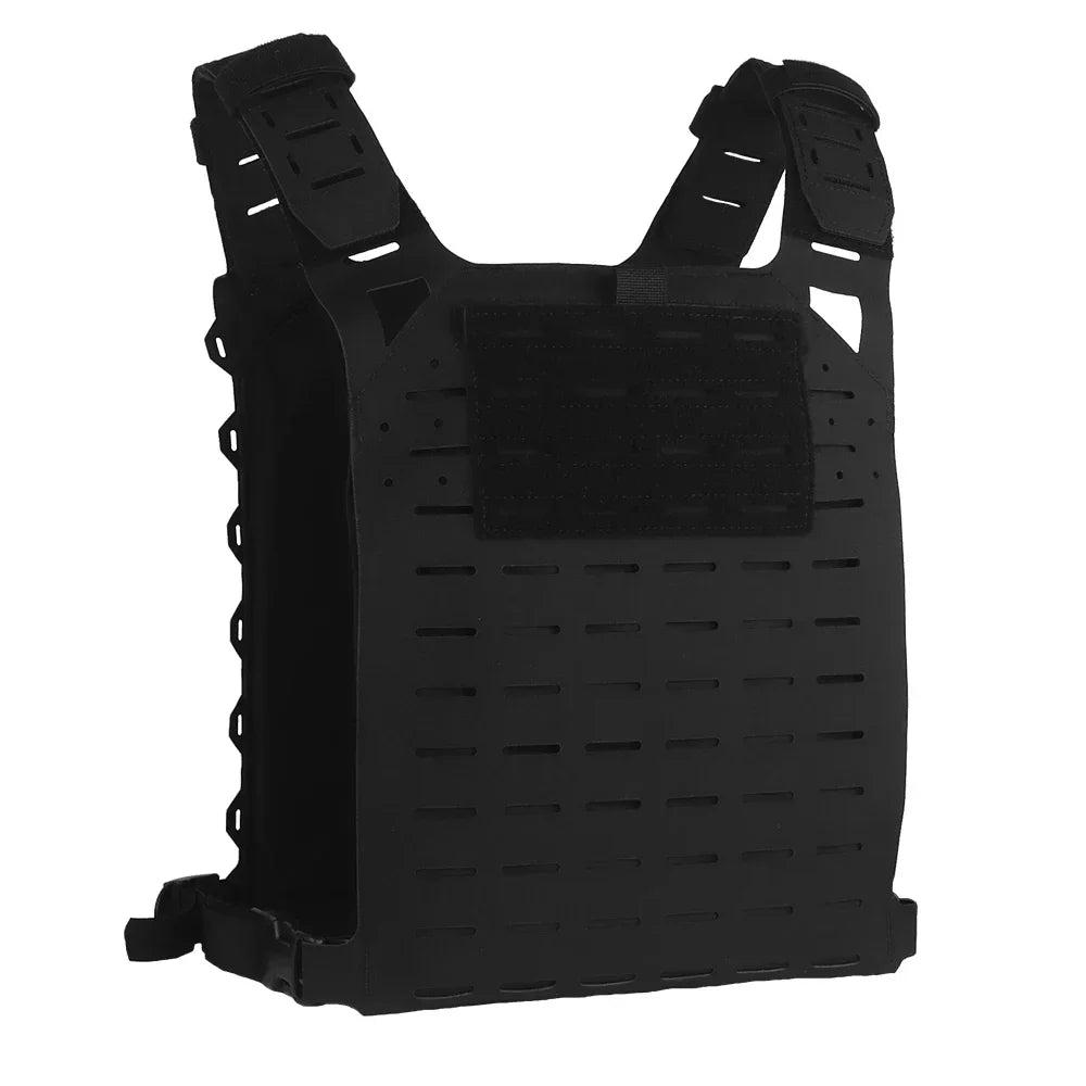Tactical Vest V2 Adjustable MOLLE Lightweight SF Hunting Combat Plate Carrier Waist Belt Paintball Airsoft Vest Protective Gear