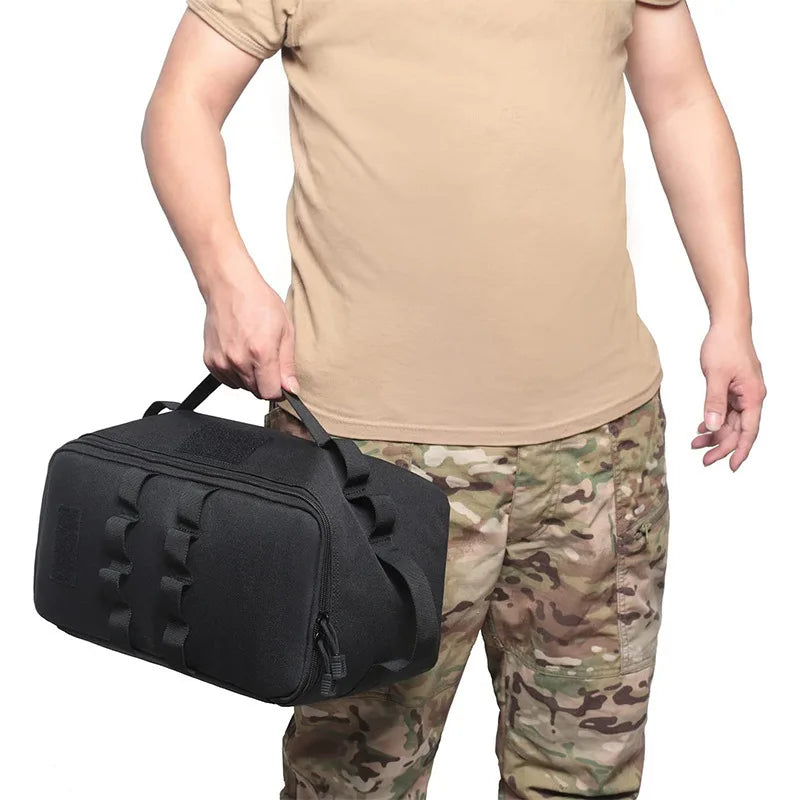 Outdoor Camping Gas Tank Storage Bag Impact-Resistant Picnic Bag Multifunctional Tool Bag Camping Gear Cookware Kit Bag