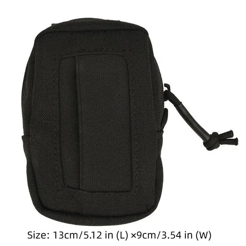 Tactical MOLLE Disposable Glove Bag Nylon Duty Belt Pouch EMT Medical Organizer Outdoor Hunting Waist Belt Accessory Pouch