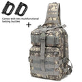Outdoor Single Shoulder Training Extra Large Chest Bag Waterproof Oxford Cloth Camouflage Photography Crossbody Bag