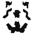 6PCS/Lot FTHS Helmet Magic Sticker Airsoft Helmet Patches Hook and Loop Sticky For FTHS Tactical Helmet Accessories