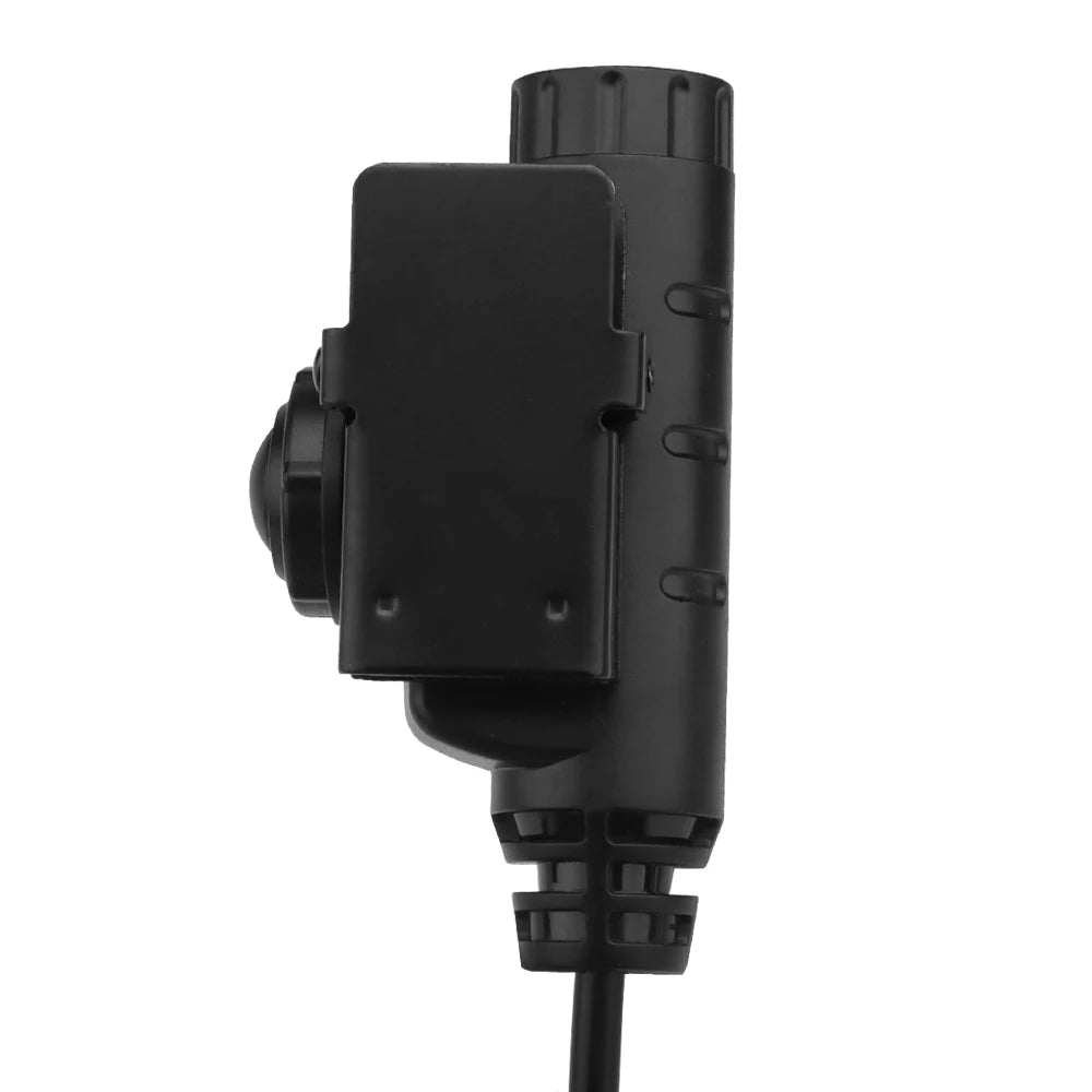 U94 PTT Adapter Push to Talk Headset Adapter Compatible with Headset Kenwood Baofeng Radios, Communication Headset Accessory