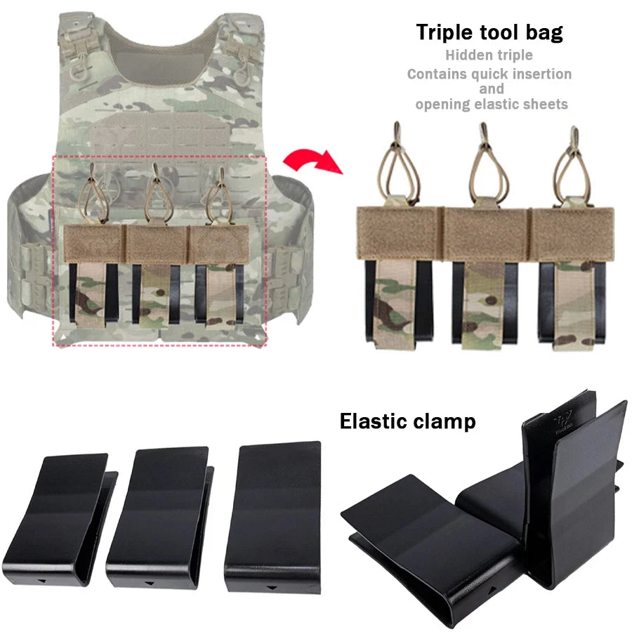 YAKEDA Outdoor Hunting Vest with Adjustable Quick Release Vest and 2L Water Bag for Continuous Hydration Outdoors