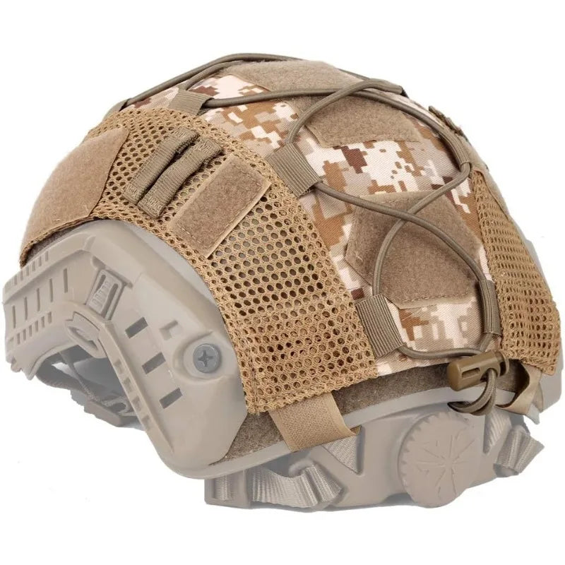Tactical Helmet Cover Protective Gear For Airsoft Paintball Outdoor Sports Accessories