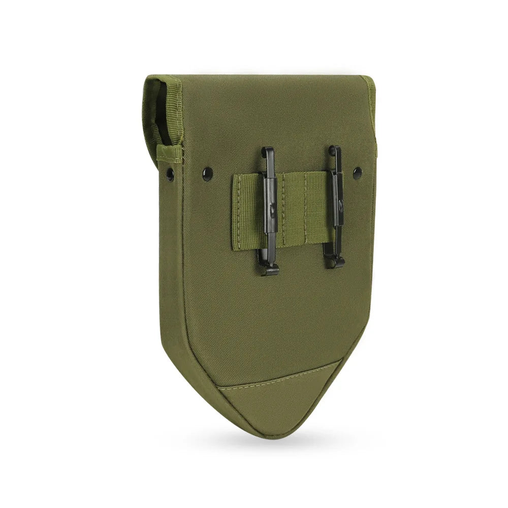 Tactical MOLLE Shovel Pouch Folding Shovel Replacement Case Bag Cover Nylon Protective Carry Bag for Hunting Hiking Camping