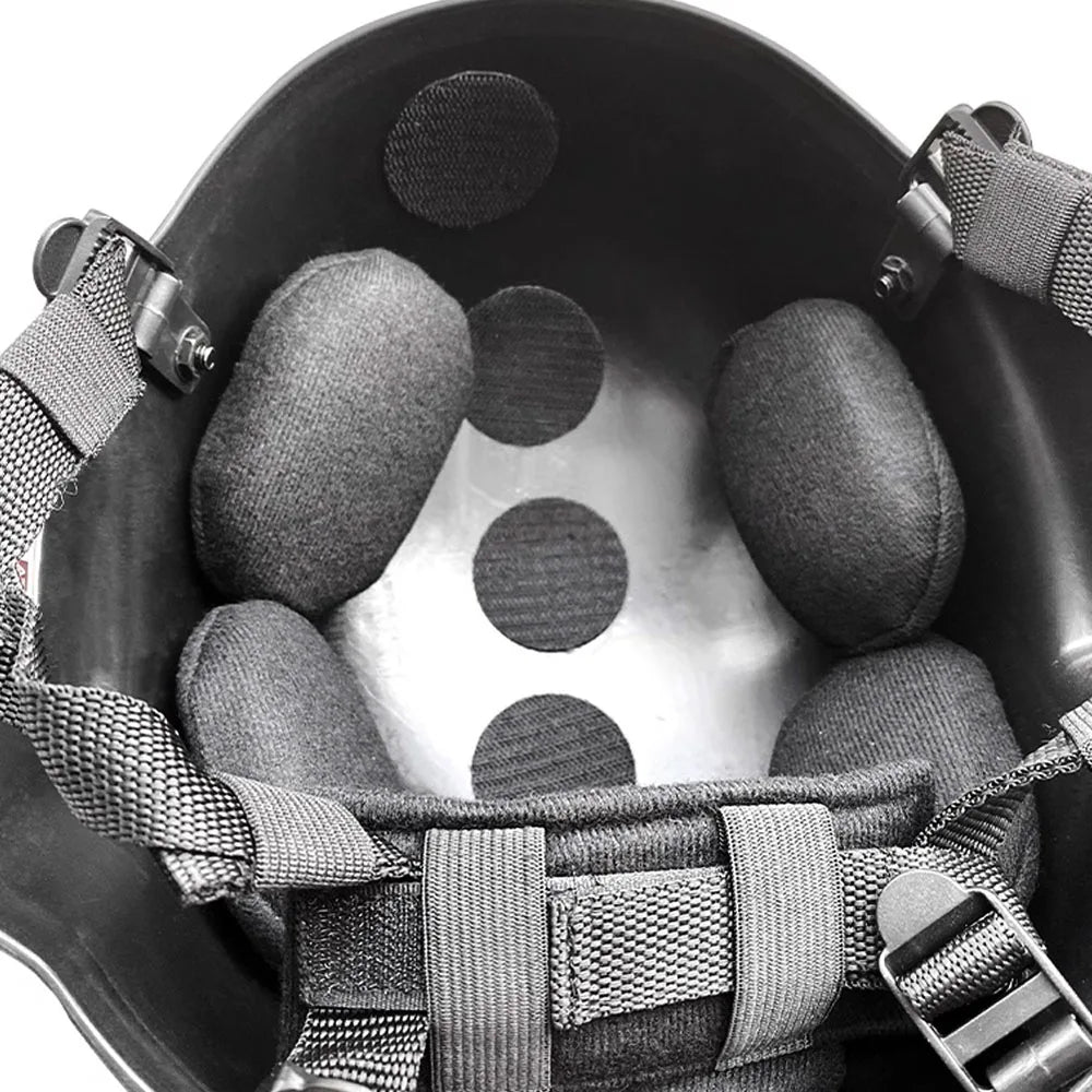 Tactical Helmet Comfort Pads FAST Helmet Cushion Padding Breathable Sweat Absorbing Tactical Gear Accessory Adjustable Pads