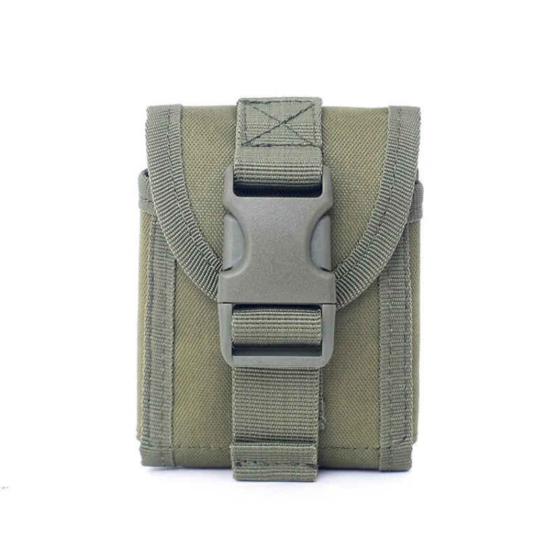 MOLLE EDC Cigarette Pouch Tactical Utility Pouch Belt Waist Bag for Daily Use and Outdoor Hiking Hunting Fishing