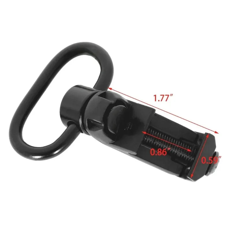 QD Sling Swivel Attachments 45 Degree Low Profile Picatinny Rail Mount