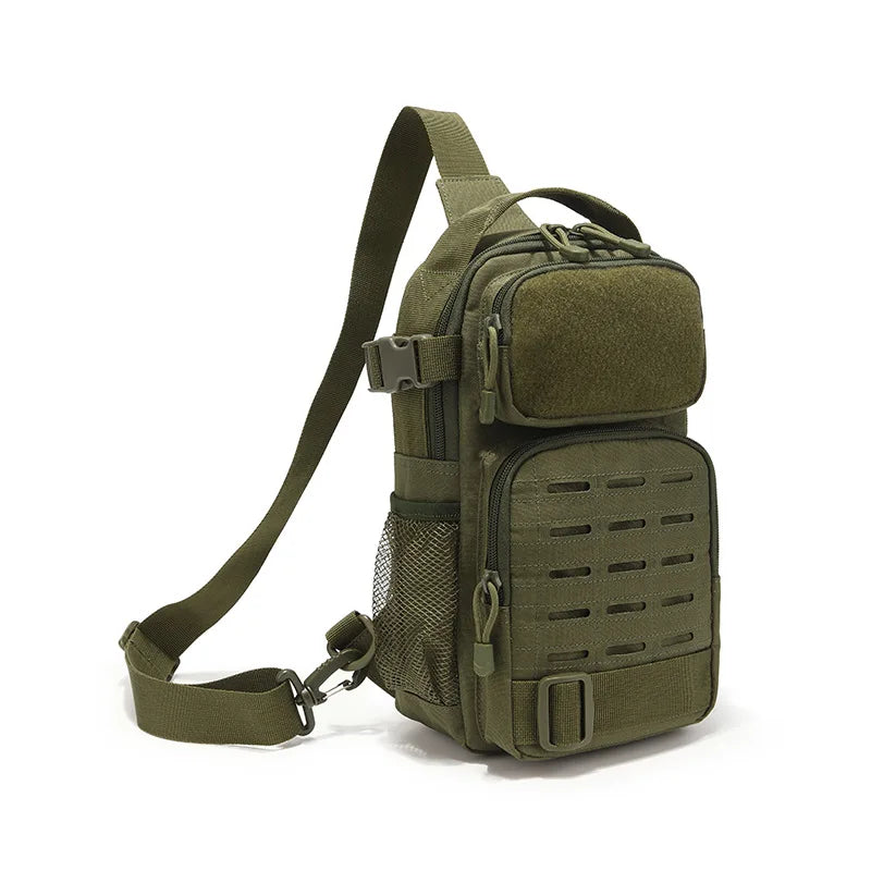 Tactical Sling Bag For Men Small Rover Shoulder Backpack EDC Chest Pack Outdoor Sports Molle Assault Range Daypack