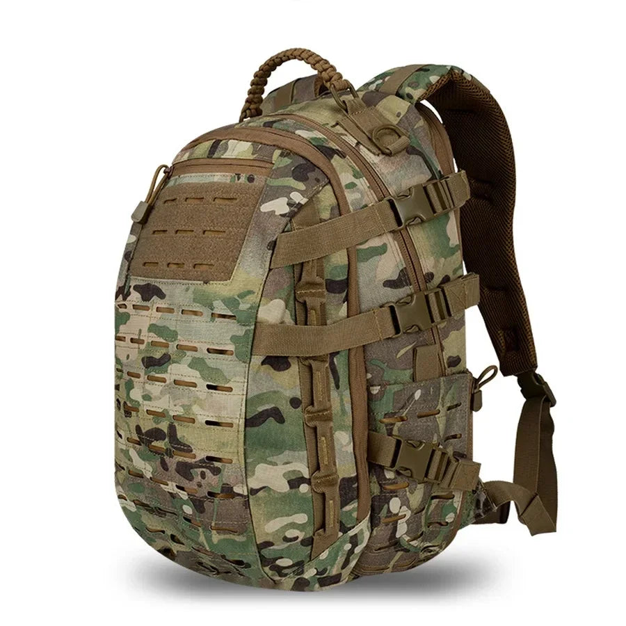 Tactical Hunting Backpack for Mountaineering, Hiking and Outdoor Activities, Camouflage Style. Hunt  Bag Accessories