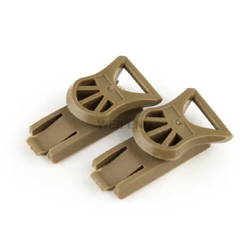 1 Pair Tactical Helmet Accessories NVG Rotating Clamp Rail Adapters Fast Helmet Side Rails Mount for Hunting