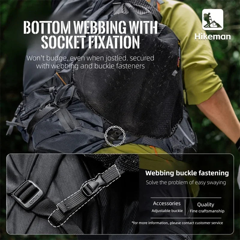 Ultralight Dyneema Shoe Storage Pouch Breathable Mesh Backpack Hanging Shoe Bag Roll-top Organizer for Hiking Camping Gym Travel
