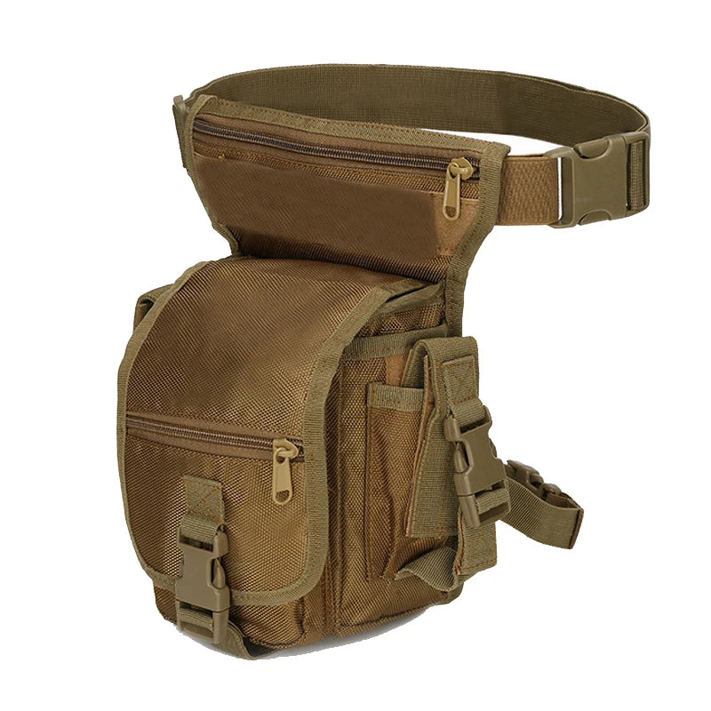 Outdoor Tactical Waist Pack Pouch Men Hunting Airsoft Sport Bag Oxford Drop Leg Bag Multipurpose Utility Bag