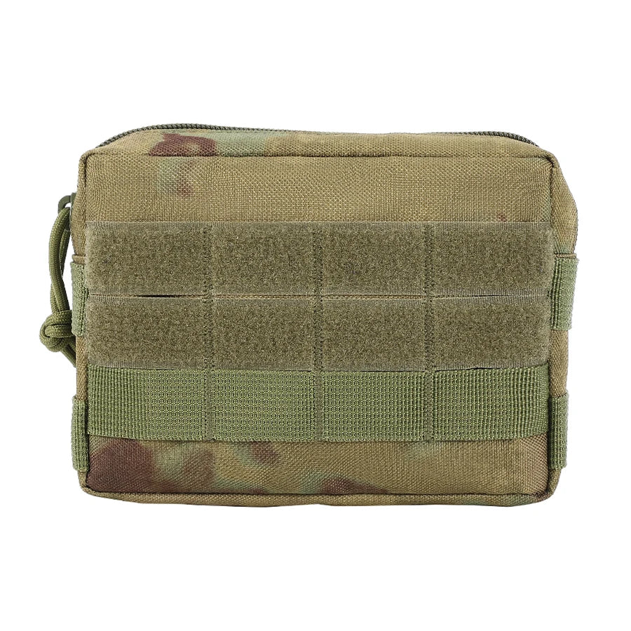 Metal buckle suspension system outdoor EDC tool kit accessory kit Molle waist bag can be hung on top of hunting vest backpack