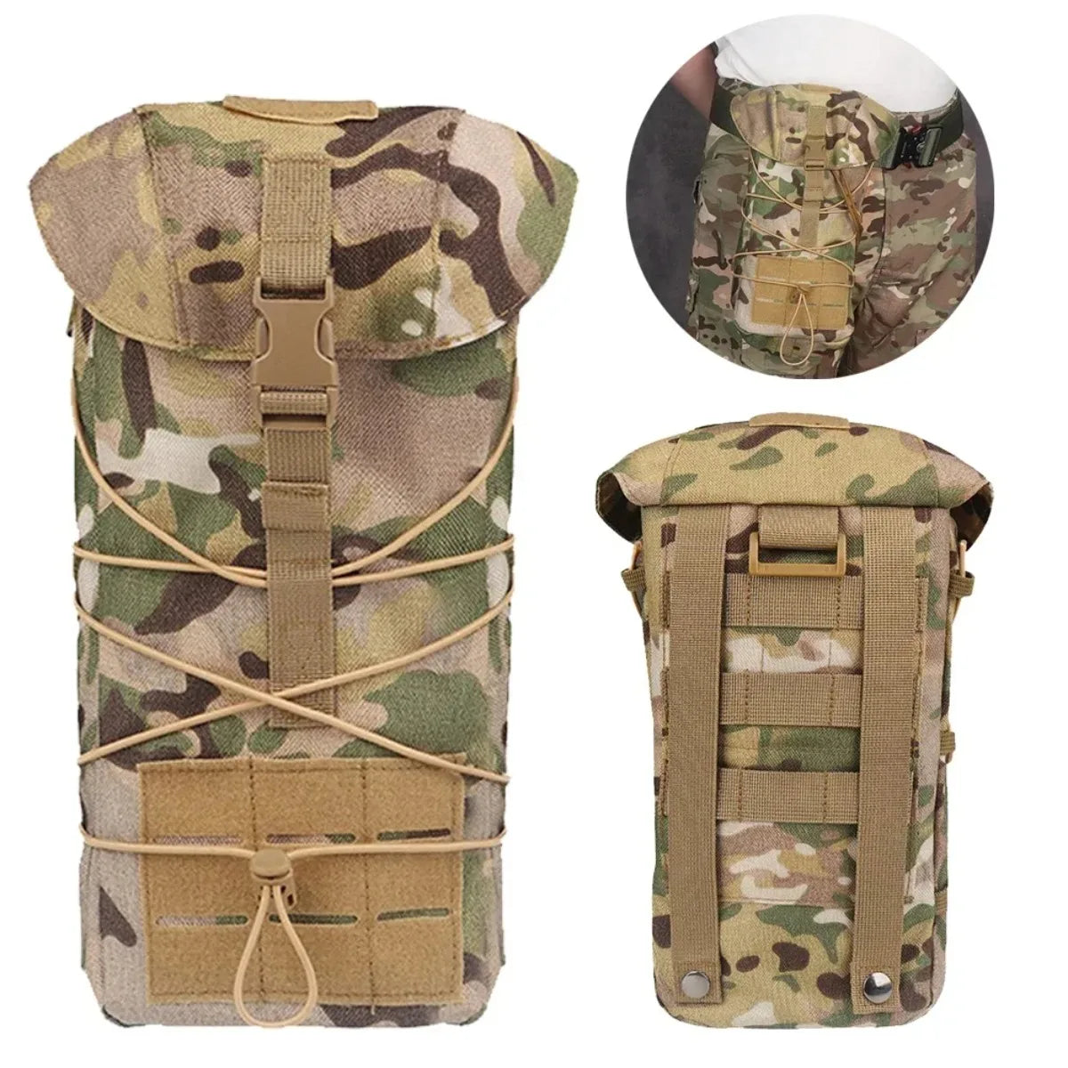 Tactical Multi-Function Waist Bag sundries Recycling Pouch Hunting Light Weight Molle Paintball Gear Hunting Accessories