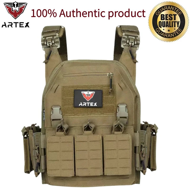 Tactical Vest Outdoor Hunting Plate Carrier Protective Adjustable Vest Airsoft Carrier Combat Equipment