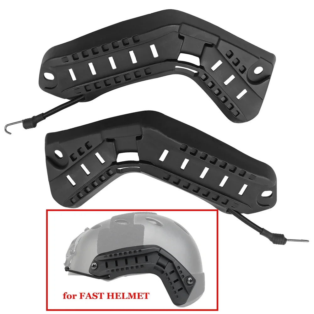 FAST Helmet Accessory Rail Mount Kit ARC Helmet Side Rail Guide Side Rail for FAST Helmet Tactical CS Accessories