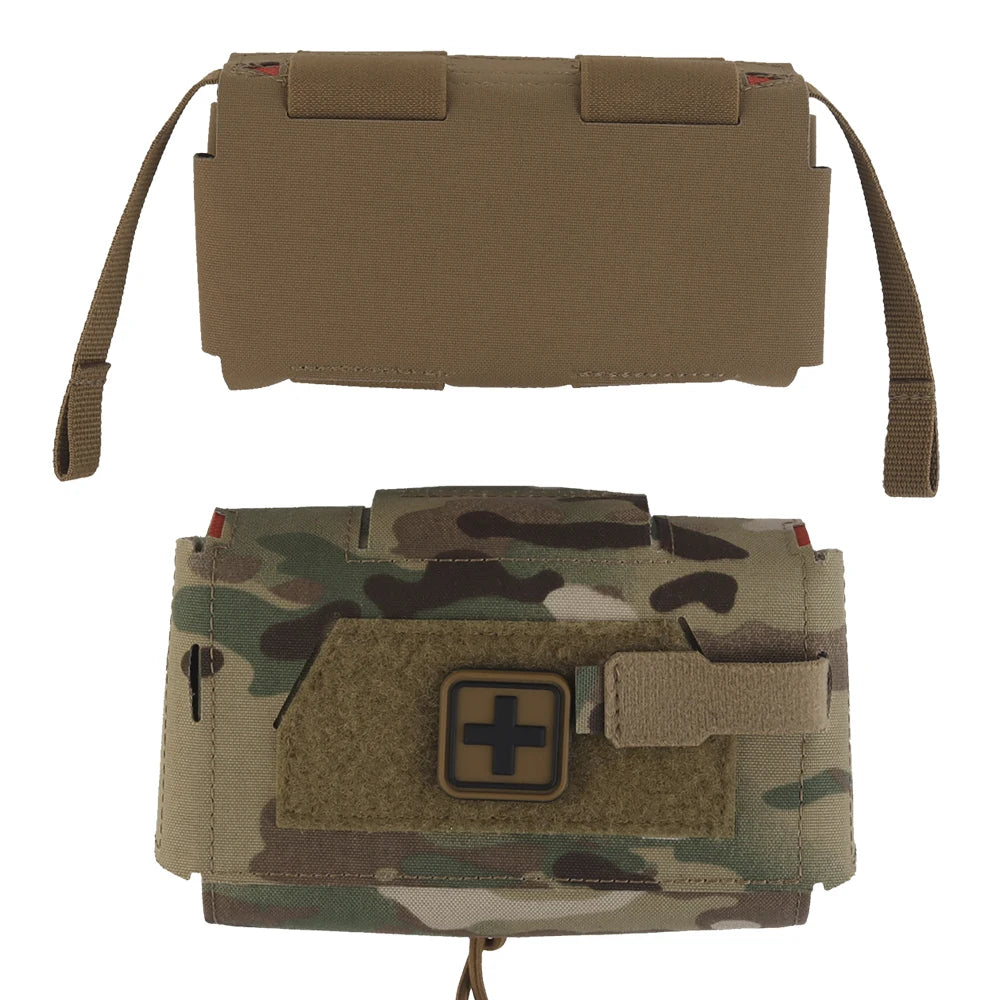 OPHIDIANTAC V3 Quick Release Compact trauma bag MOLLE Combat Belt Hunting Vest Plate Frame Portable IFAK medical first aid kit