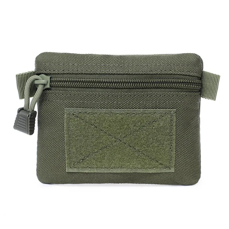 1000D Outdoor EDC Molle Wallet Portable Waterproof Zipper Waist Pouch for Camping Hiking Hunting Travel EDC Pack