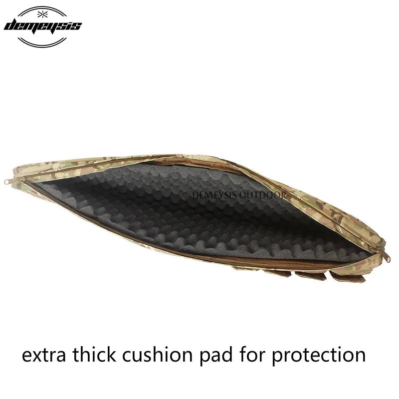 70 95 115cm Tactical Rifle Gun Backpack Outdoor Padded Shoulder Strap Pouches Shotgun Storage Case Hunting Shooting