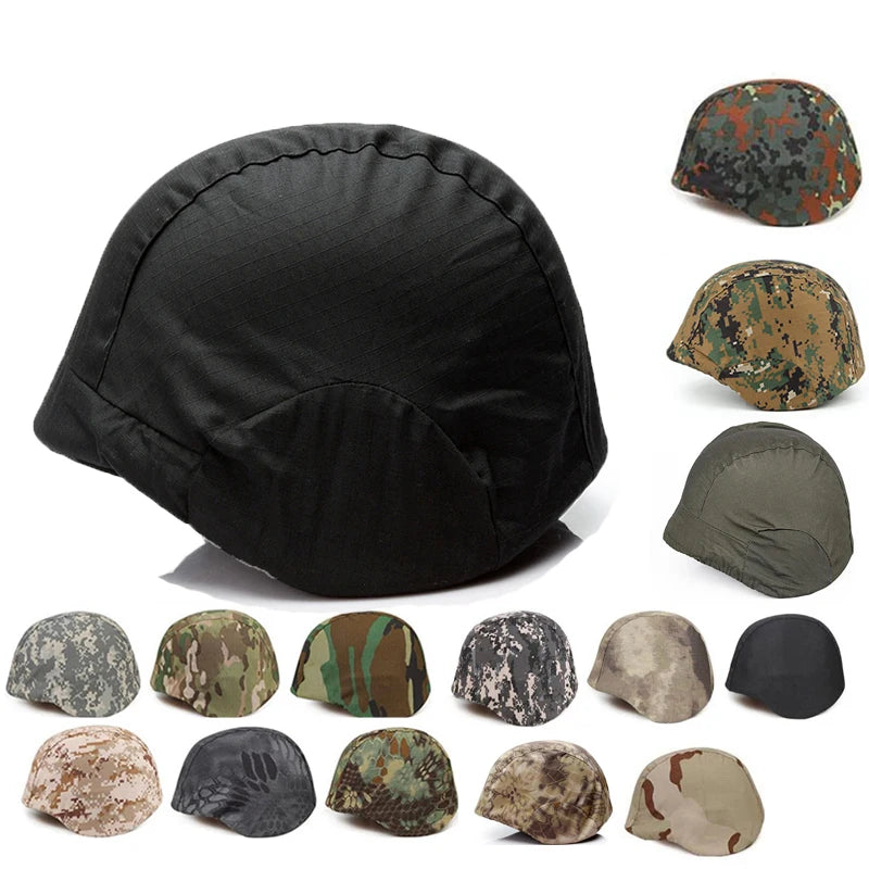 Tactical M88 Helmet Cover High-Strength Military Camouflage Paintball Airsoft War Game Multicam Hunting Cap Helmet Accessories