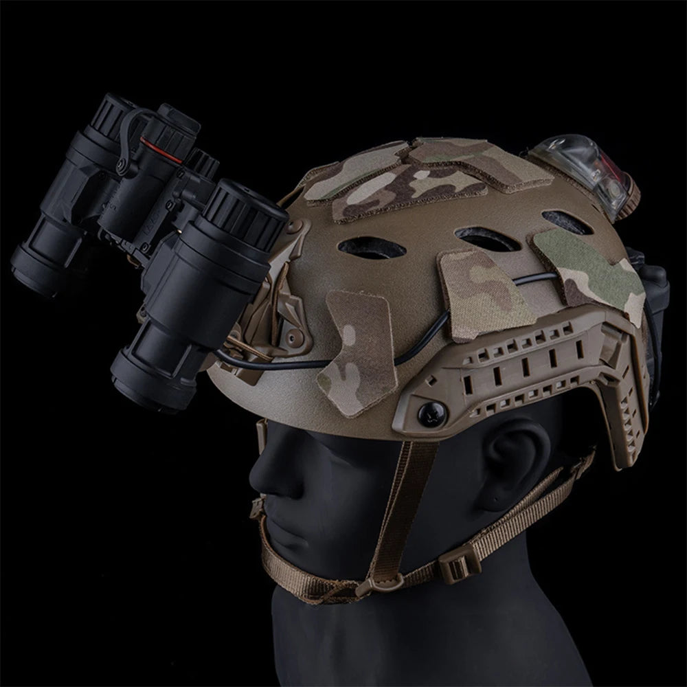 Tactical Magic Patches Highly Cut Hook Loop Fasteners Helmets Sticker Airsoft Fast Magic Stickers Accessory Hunting Tool Set
