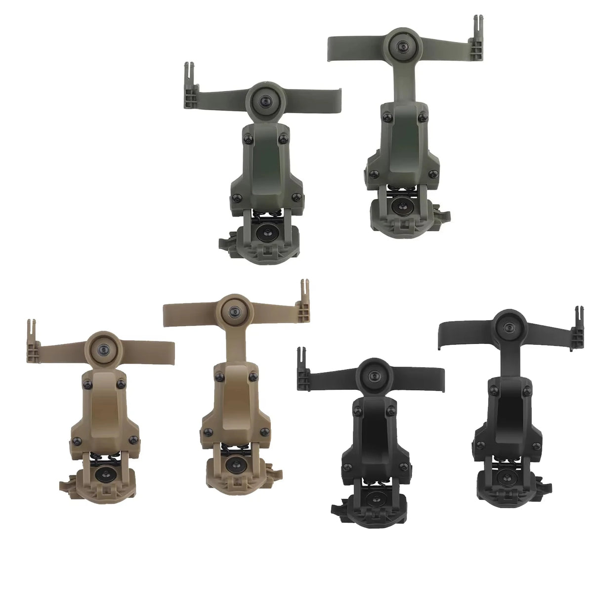 Tactical Helmet OPS CORE ARC/Wendy  Rail Adapter Helmet Mount is Suitable for Tactical COMTAC III Hunting Shooting Headset