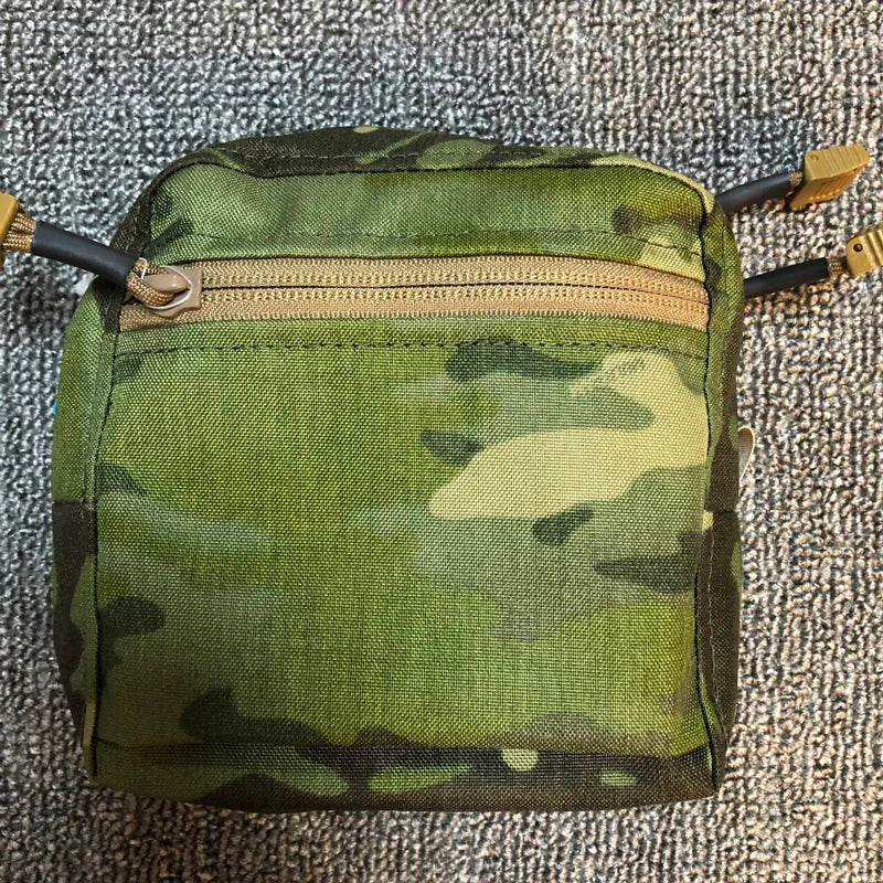 Airsoft GP Pouch Tactical EDC MOLLE Small Square Dump Pouch Hunting Multicam Sundry Storage Waist Bag Accessory