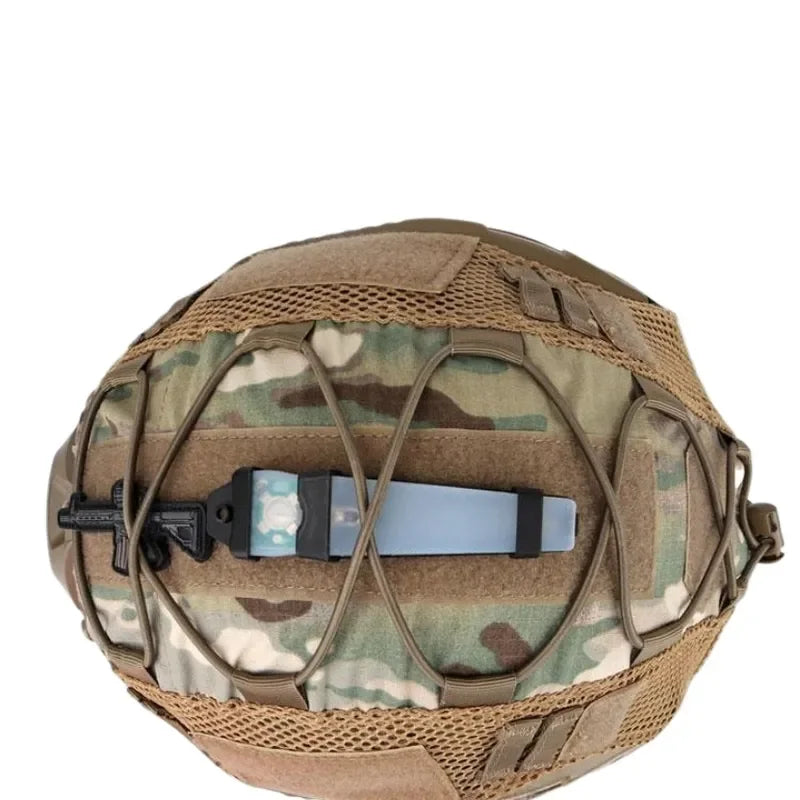 Tactical Helmet Cover Lightweight Camo Shell for FAST Helmet Compatible with FAST QRF SEALS Helmets