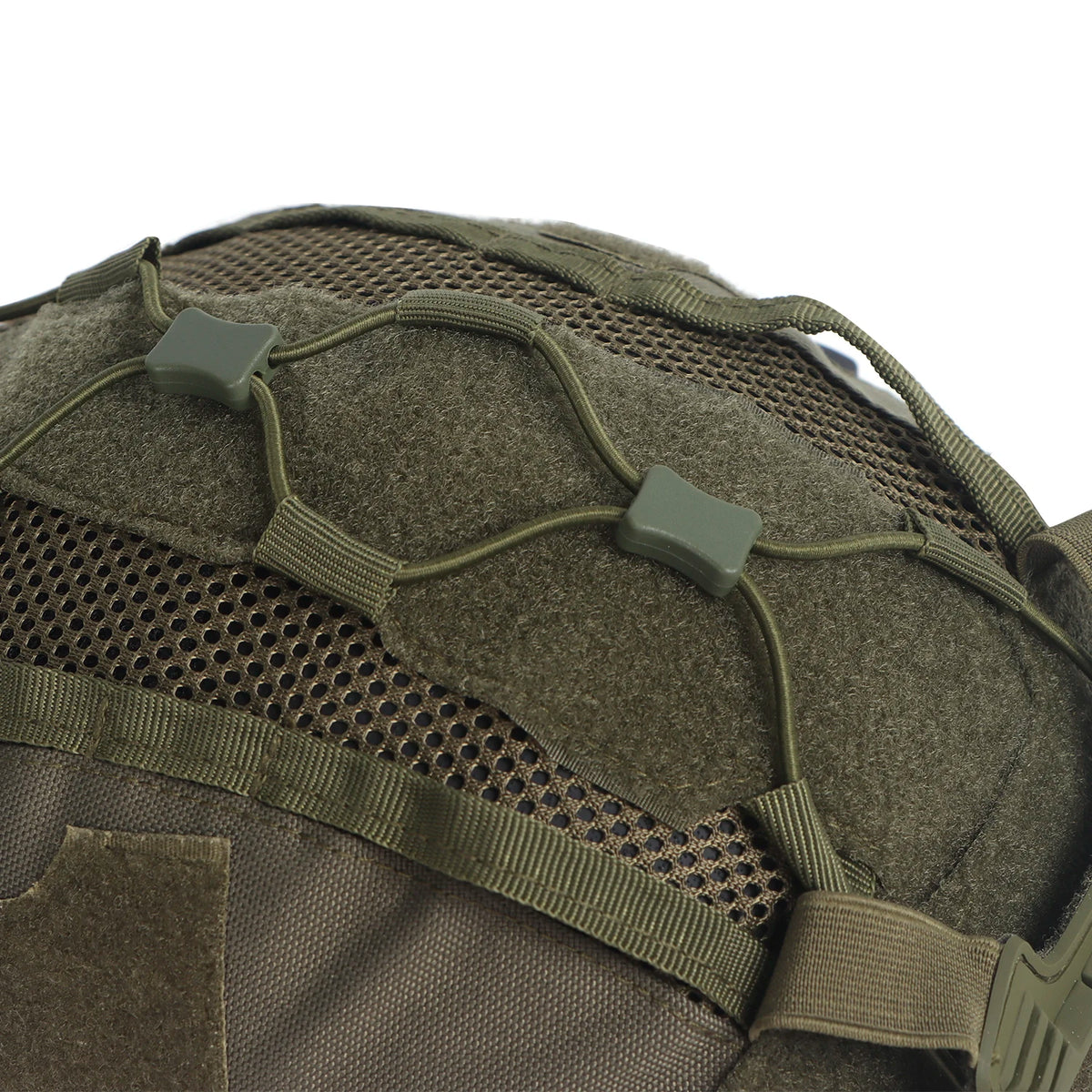 Tactical Helmet Cover for Maritime Helmet with NVG Battery Pouch Hunting Suitable for Tactical Protective and Outdoor Activities