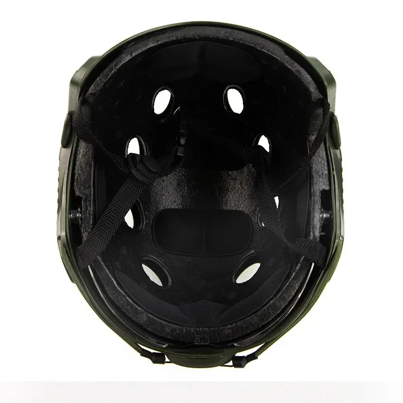 FAST Helmet Airsoft MH Helmet ABS New Thickened  Outdoor PJ Air Gun Shooting CS Protective Equipment for adult WARGAME & Cosplay