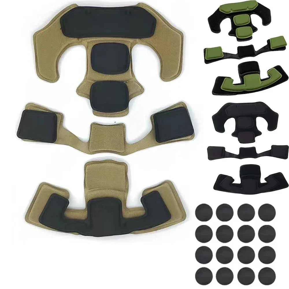Memory Foam Tactical Pad Replacement Air Cushion Helmet Liner Protection Pad Inner Liner