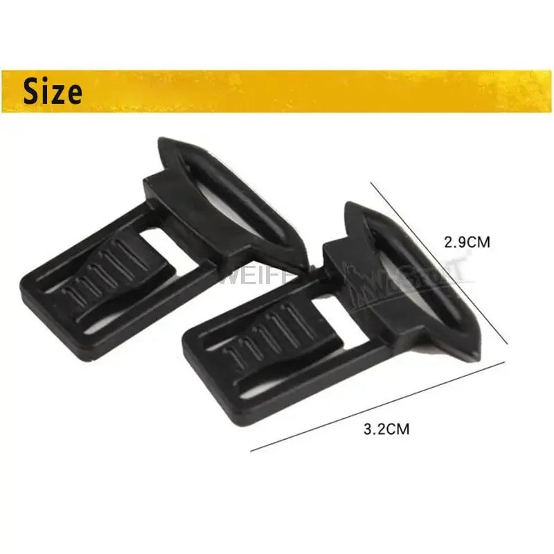 1Pair FMA Goggle Swivel Clips Set for Helmet Side Rails Tactical Helmets Accessories Helmet Plastic Side Mount Hook