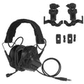 7th Gen Active Headset M32 MOD4/SE Style Shooting Earmuffs CS Tactical Noise Reduction Headset with Helmet OPS ARC Rail Adapter