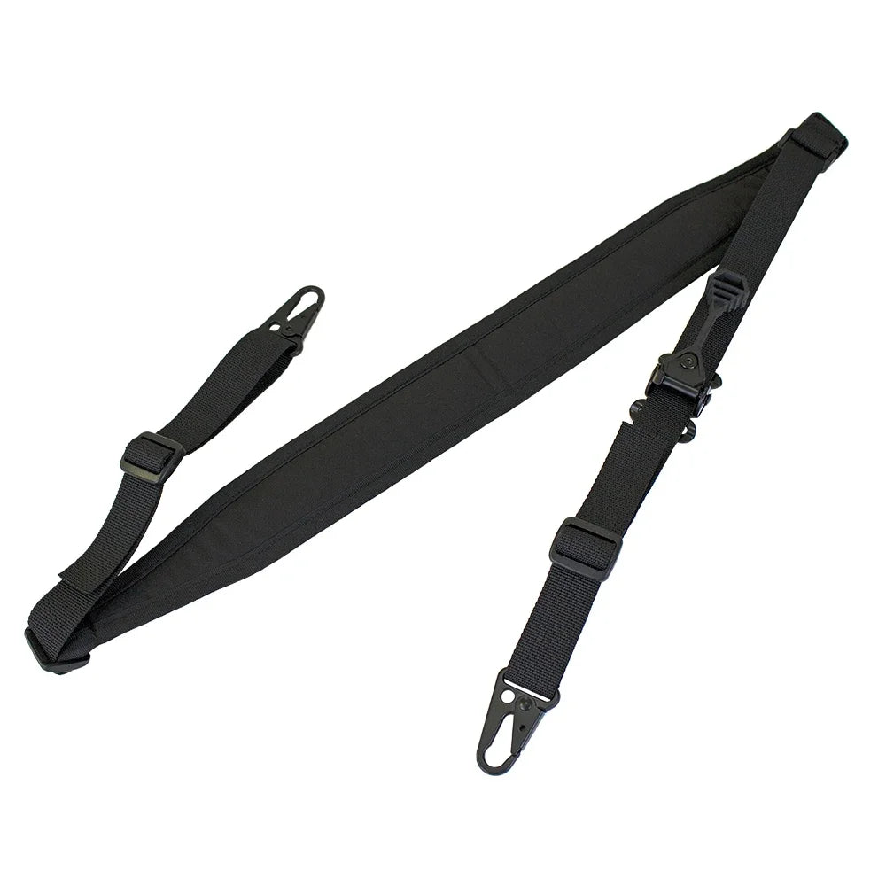 Tactical Rifle Strap Sling Modular Strap Removable 2 Point/1 Point 2.25" Padded Shooting Shoulder Straps Hunting Accessories