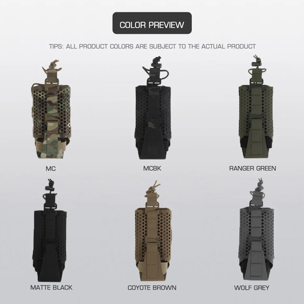 ARC Tactical Walkie-Talkie Bag Radio Pouch Universal MOLLE Bag for Outdoor Airsoft Hunting Camping Motorcycle Interphone Holster
