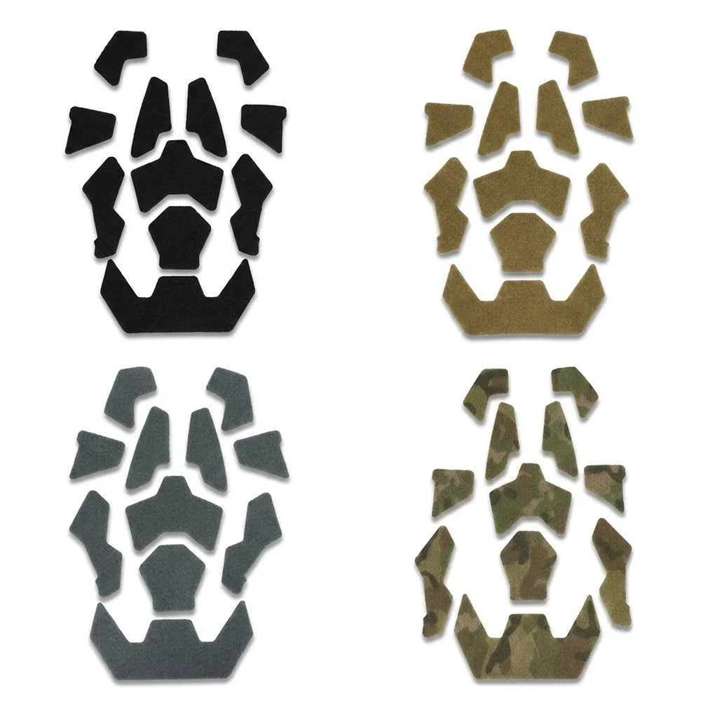 Tactical Helmet Patches Self Adhesive Helmet Hook and Loop Tape Decorative Fixing Tape Helmet Modification Accessories