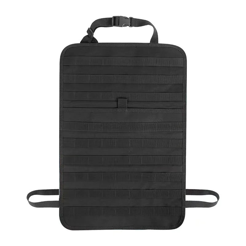Molle Tactical Car Seat Cushion Universal Four Seasons Storage Bag Hanging Bags Car Stowing Tidying Pocket Interior Accessories