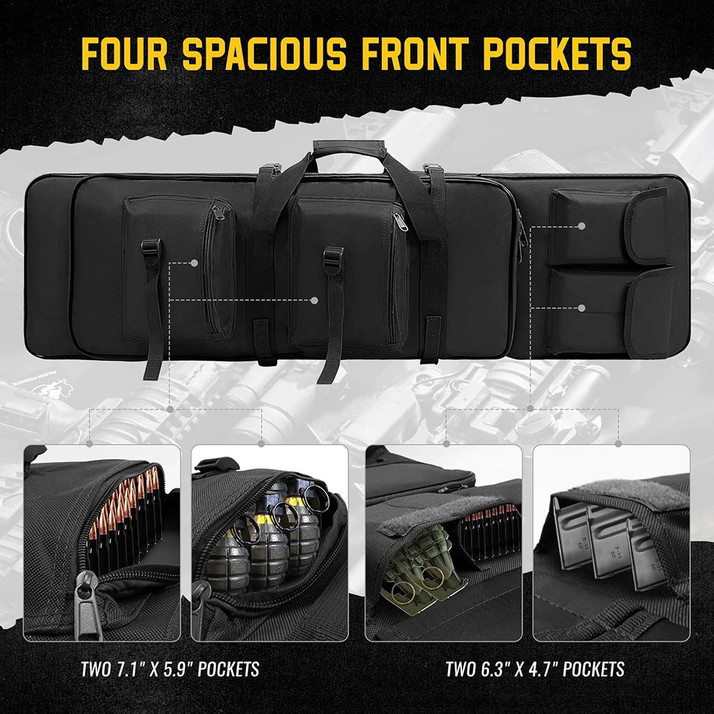 85/100/120cm Gun Bag Rifle Case Backpack Carbine Shotguns Storage Bag Airsoft Shooting Carry Shoulder Bag Hunting Accessories