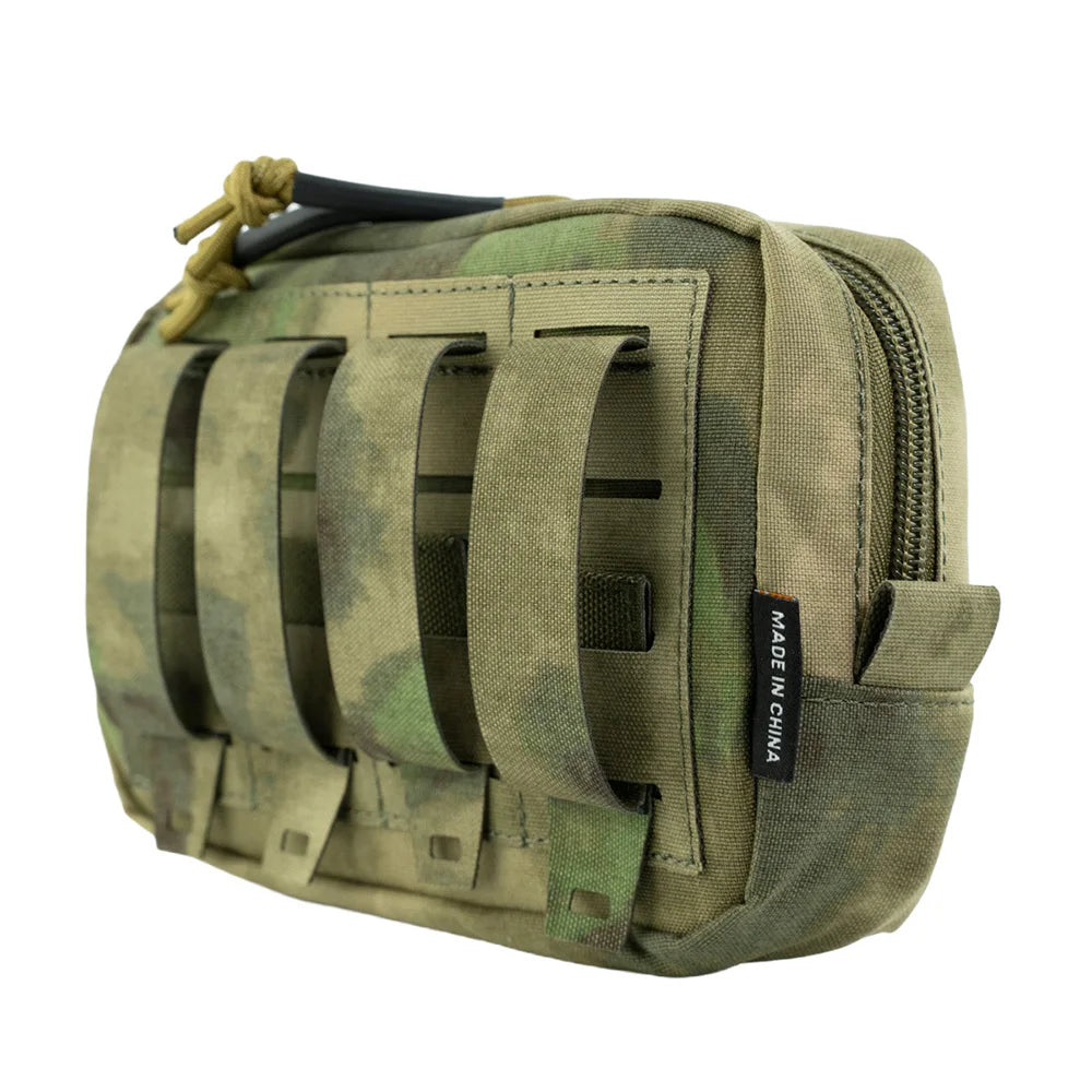 Outdoor Multi-purpose GP Horizontal Sundries Bag Tactical Vest Molle Waist Pouch Chest Rig Accessory Bag