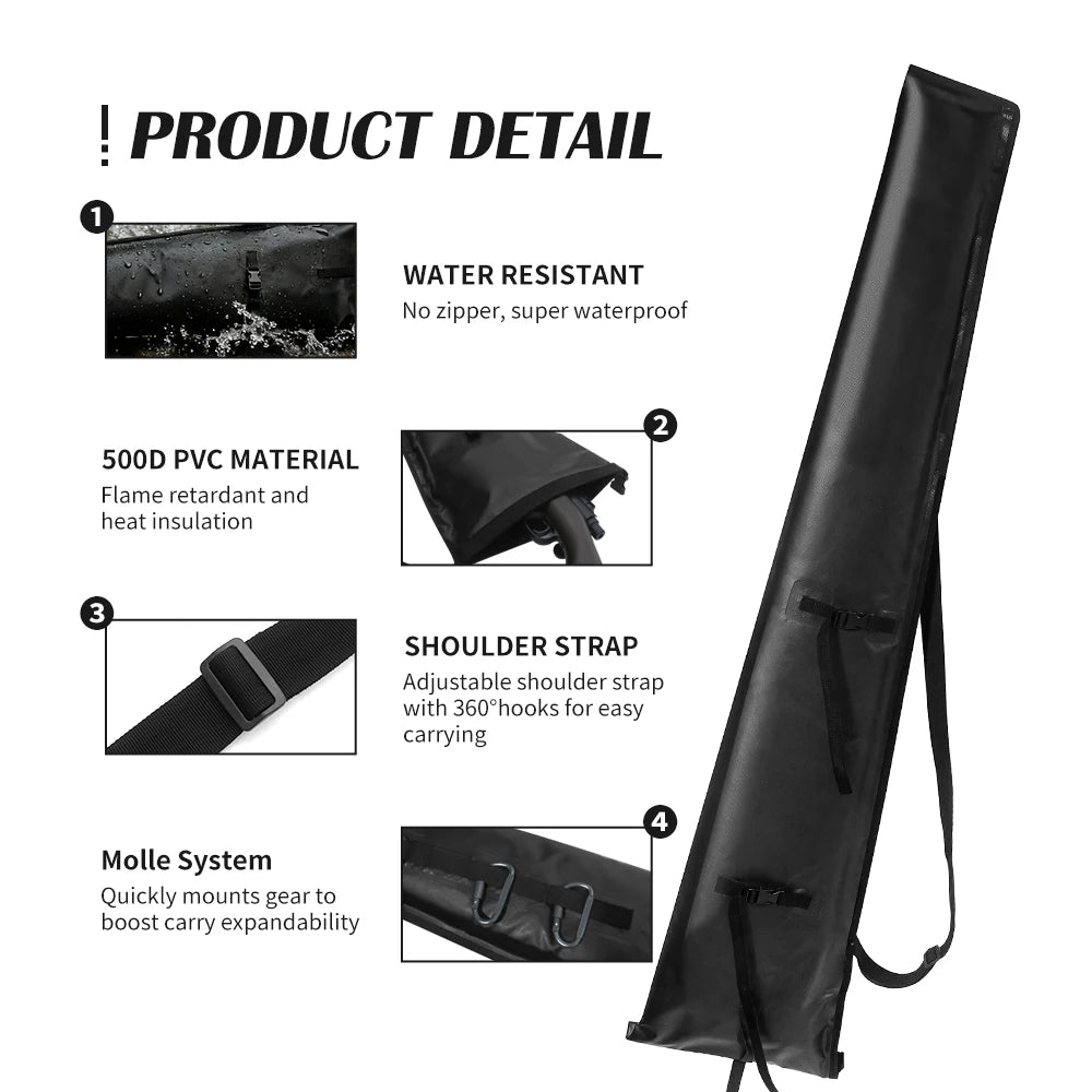 Waterproof Gun Dry Bag for Rifle Shotgun Case, Roll-Top Soft Floating Cases, Wet Bags for Duck Waterfowl Hunting Gear