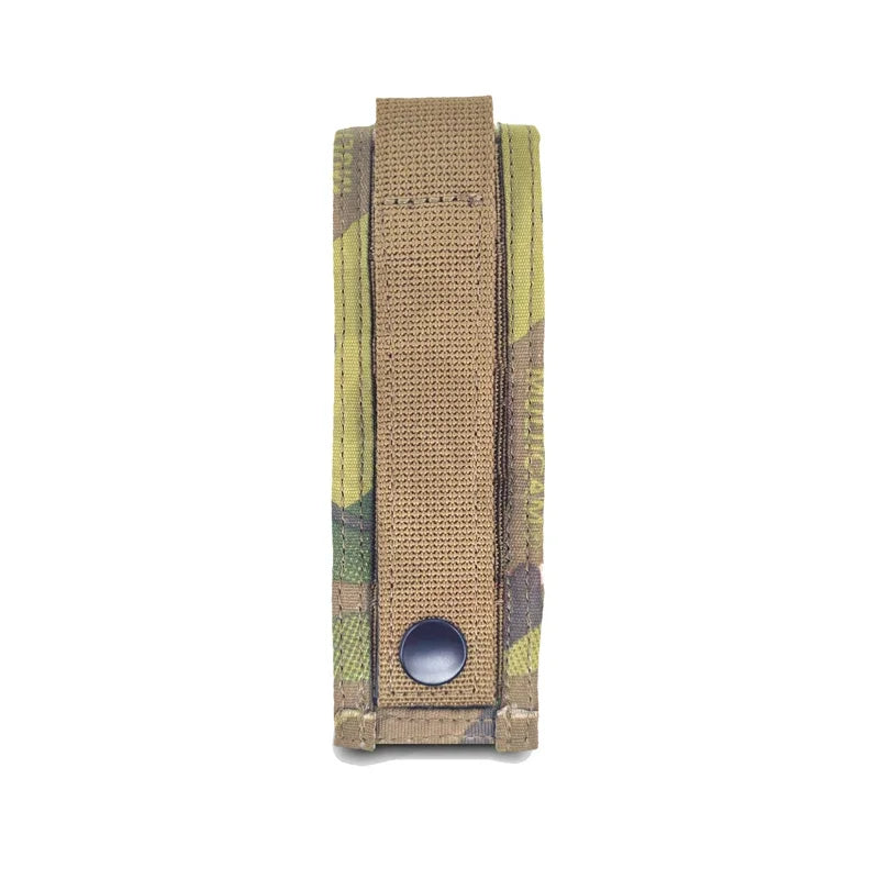 Multicam 9mm Mag Pouch Airsoft Single Molle Magazine Pouch Tactical Hunting Small Tool Holder Waist Bag Gear