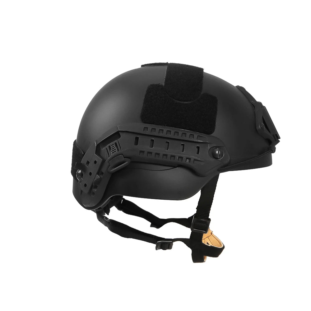 Tactical Sentry Helmet FAST Helmet Airsoft Helmet ABS New Thickened Outdoor  Air Gun Shooting CS Protective Equipment