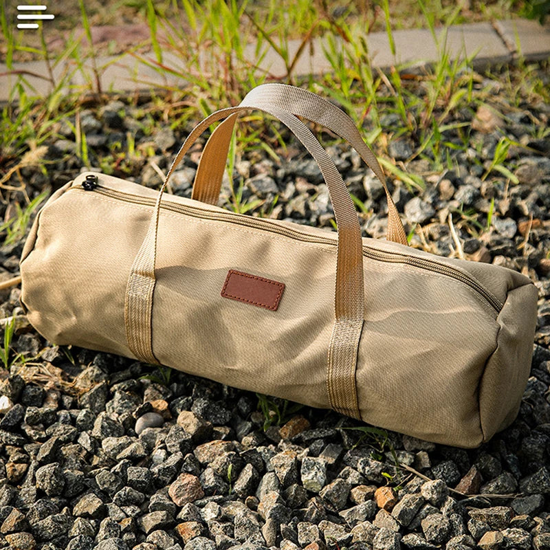 1Pc Outdoor Camping Storage Bag Oxford Cloth Canopy Pole Bag Camping Accessories Tool Pouch Travel Handbag Lightweight