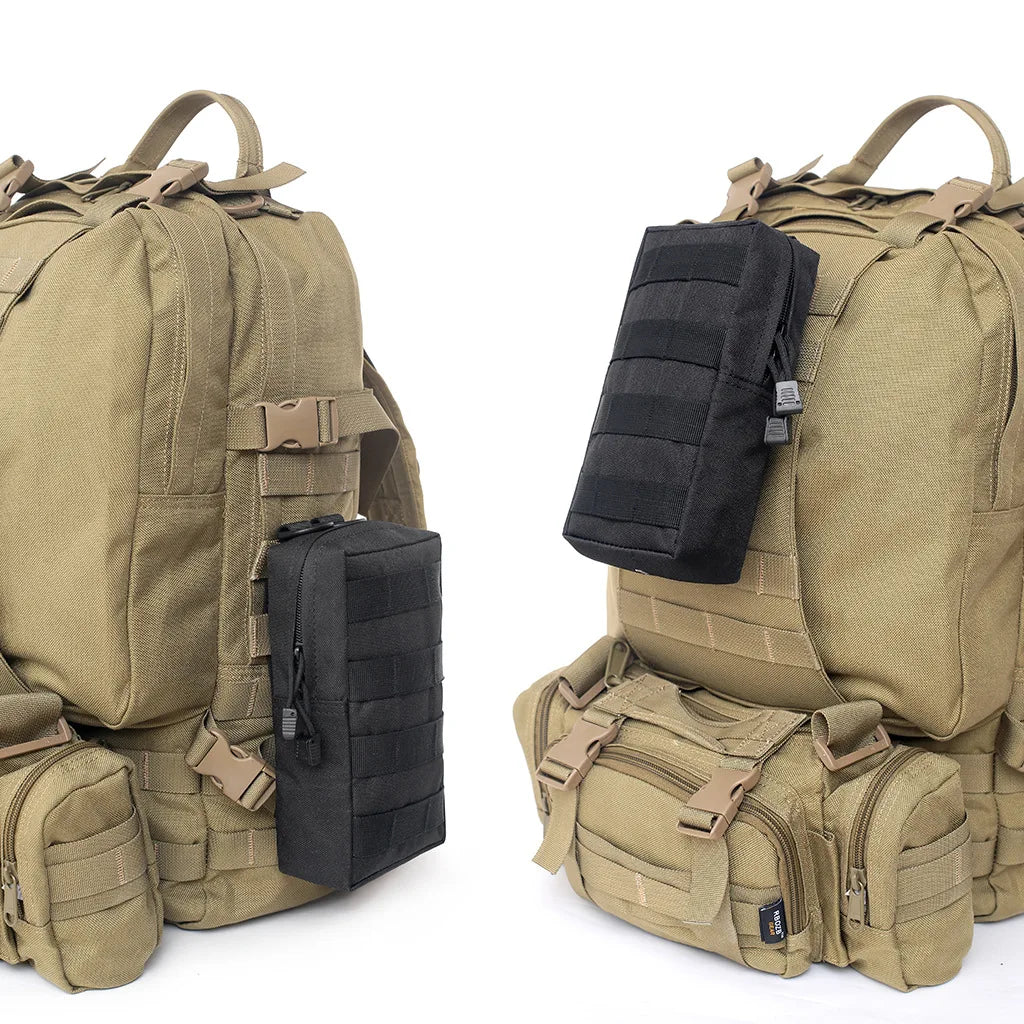 Outdoor Molle EDC Pouch Waterproof Nylon Multi-Purpose Pack Tactical Universal Hunting Camping Bag MOLLE Accessories Pocket